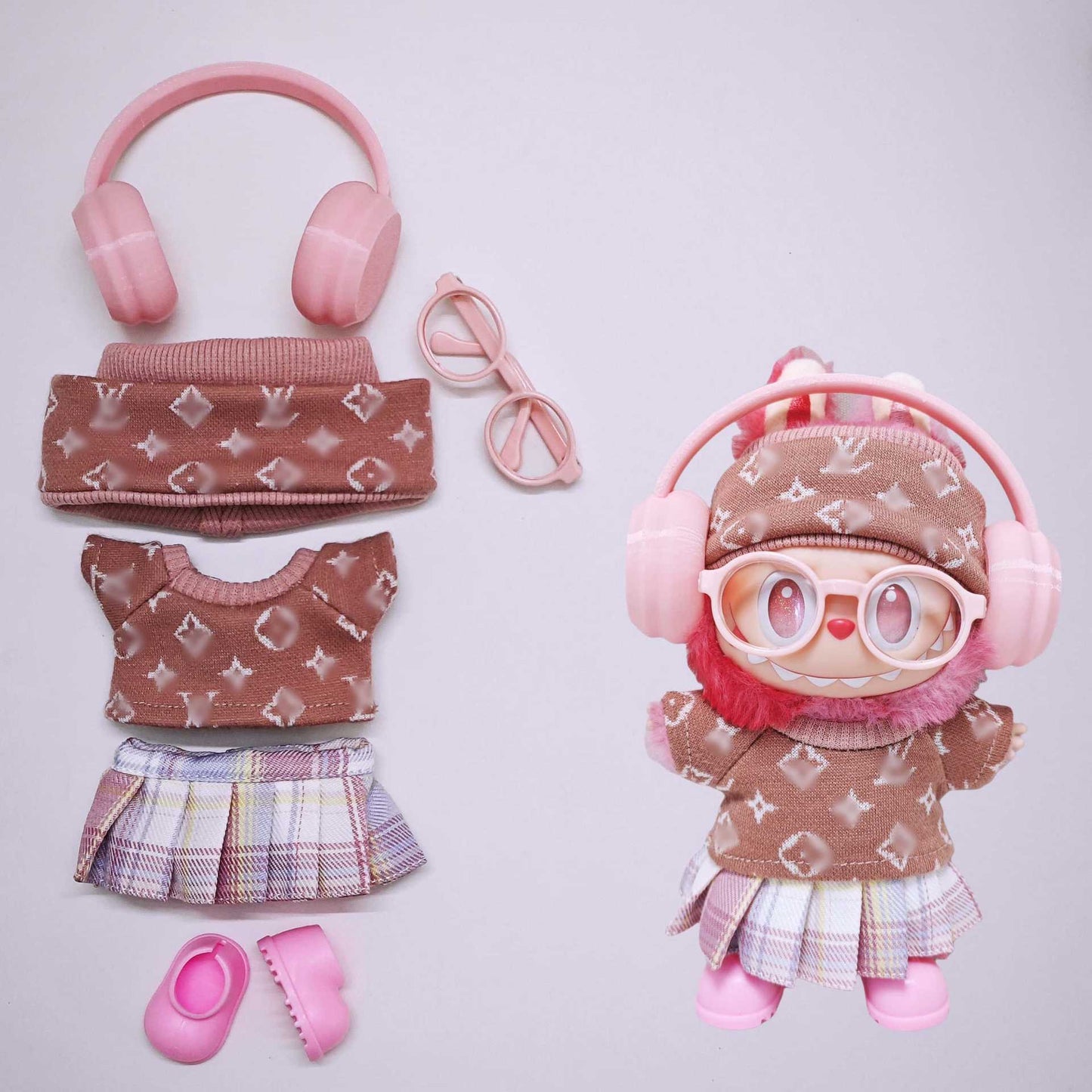 doll's clothing labubu